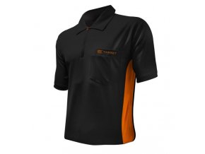 Tričko COOLPLAY DART SHIRT HYBRID black/orange