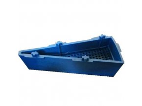 Segment Single trojúhelník modrý