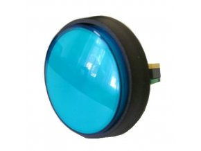 Tlačítko kulaté modré půměr 50mm