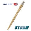 Hroty steel STORM POINT GROOVED gold 30 mm
