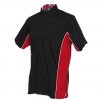 Košile CKK8185 black & red