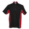 Košile CKK8185 black & red