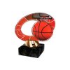 Akrylátová trofej CACL2102M9 Basketbal