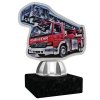 Akrylátová trofej CACT1201M19 hasiči