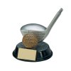 Trofej plaketa CRF4161 golf  Výška 13cm