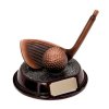 Trofej  CRF0212 golfová hole, golfový míček   Výška 11cm