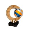 Akrylátová trofej CACL2101M18 Volejbal