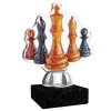 Akrylátová trofej CACT1201M14 šachy