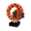 Akrylátová trofej CACL2101M32 Šachy