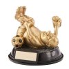 Trofej CRF2097 fotbal PUPKÁČ Výška 17cm