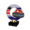 Akrylátová trofej CACL2101M25 Curling