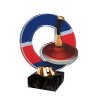 Akrylátová trofej CACL2101M26 Curling