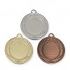 Medaile C29002 3 hvězdičky zlatá, stříbrná, bronzová