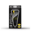 VAPOR8 BLACK YELLOW STEEL TIP DART PACKAGING