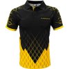 Tričko Paragon black yellow 2