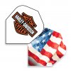 Letky Harley Davidson B&S US Flag No6