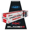 Winmau Pro Zone Precision PVC Dart Mat & Integrated Oche Black