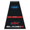 Winmau Pro Zone Precision PVC Dart Mat & Integrated Oche Black