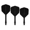 Mission FORCE 90 Vortex Flight & Shaft Black No6