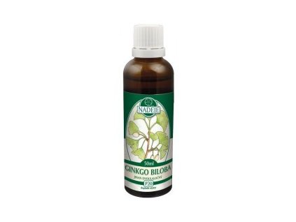 Ginkgo dvojlaločné - tinktúra z púčikov P20 (Objem 50 ml)