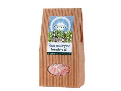 Himalájska kúpeľová soľ Rozmarín - Cereus (váha 500 g)