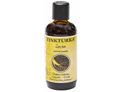 TINKTURKA - Žen-šen pravý koreň 100ml (Objem 100 ml)