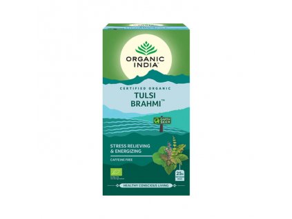 Tulsi Brahmi ajurvedsky caj porciovany Organic India
