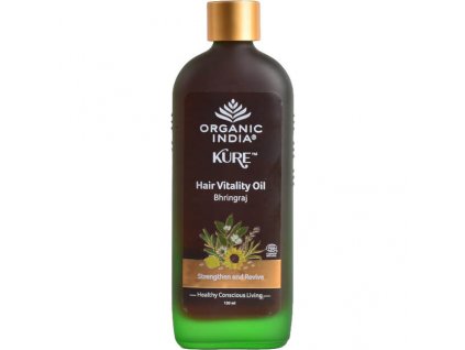 Vlasový revitalizujúci olej Bhringaraj Organic India