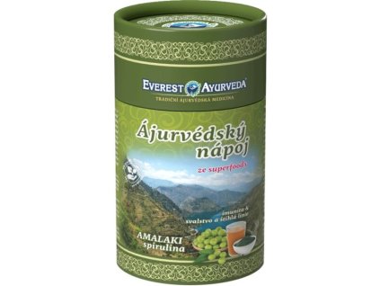 ajurvedsky napoj amalaki so spirulinou everest ayurveda