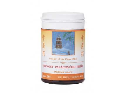 PEVNOSŤ PALÁCOVÉHO PILIERA - DU HUO JI SHENG WAN - TCM Herbs (Objem 100 tabliet / 30 g)