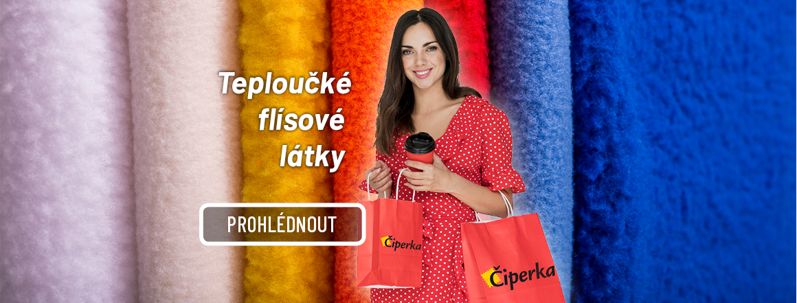 Flísové látky, které jsou měkkoučké a zahřejí :)