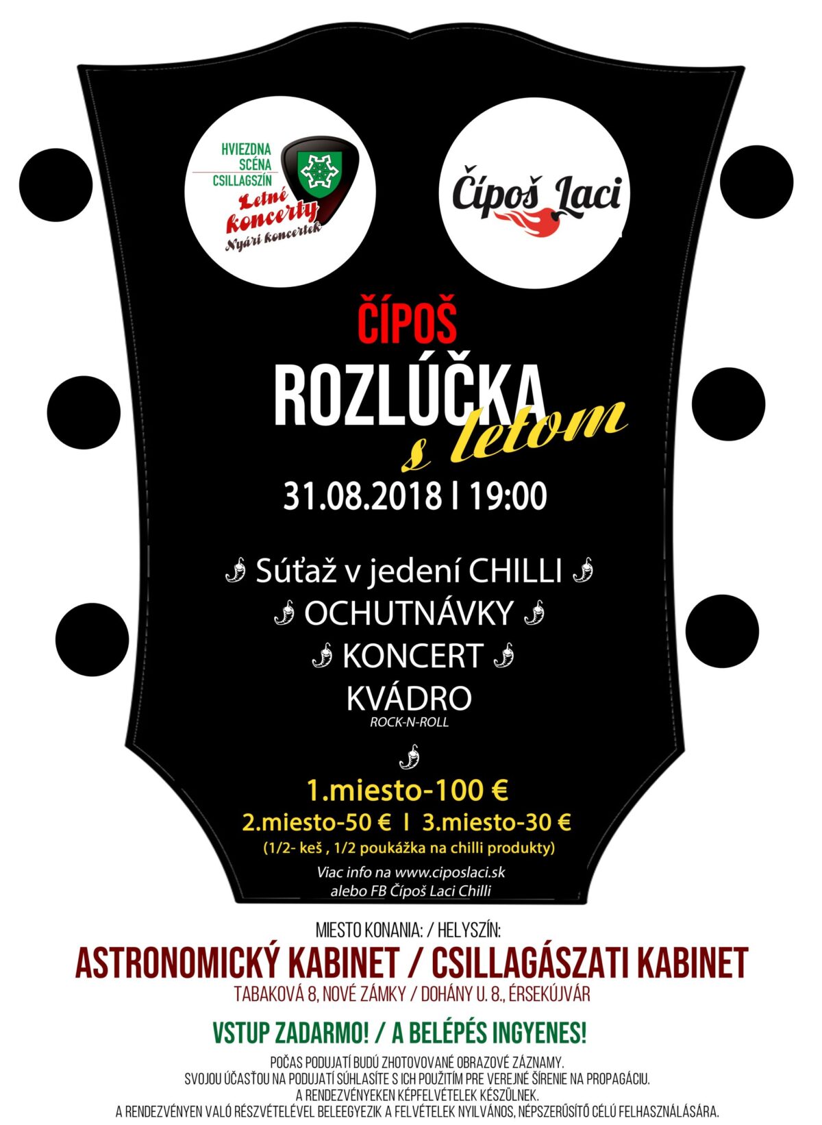 ARCHÍV - Čípoš rozlúčka s letom 2018