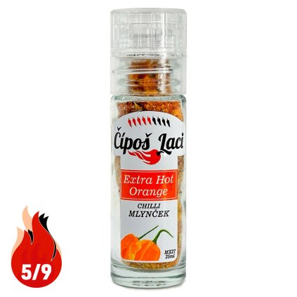 stredný MLYNČEK Extra Hot Orange 5p