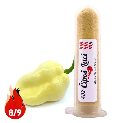 Mleté chilli - Bhut Jolokia White