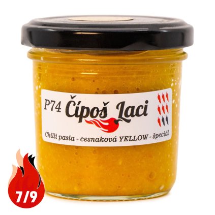 Chilli pasta - cesnaková YELLOW - špeciál 7p 110ml