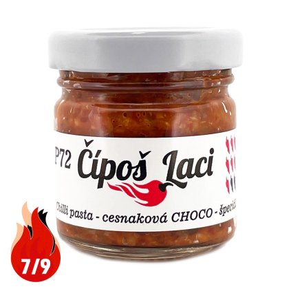 Chilli pasta - cesnaková CHOCO - špeciál 7p
