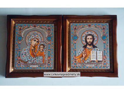 kona dvojice-Krista Pantokrata a Kazaňskej Bohorodičky 22