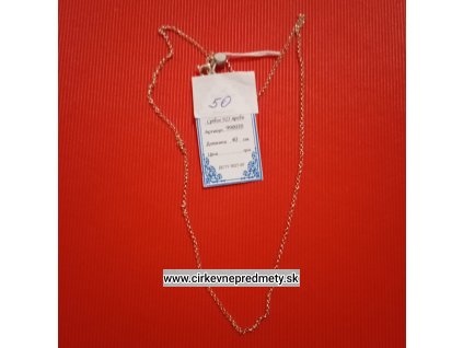 Strieborná retiazka