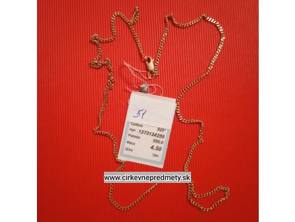 Strieborná retiazka