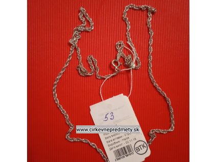 Strieborná retiazka