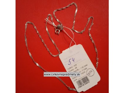 Strieborná retiazka