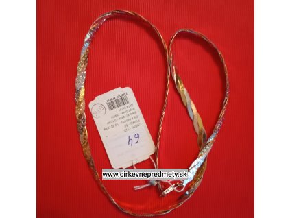 Strieborná retiazka vzor