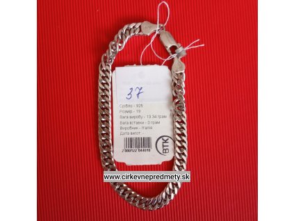 Náramok strieborný