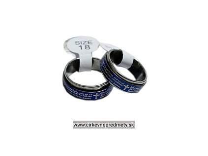 Prsteň Otče naš s pohyblivými prvkami