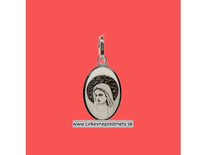 Strieborný prívesok Panna Mária 1