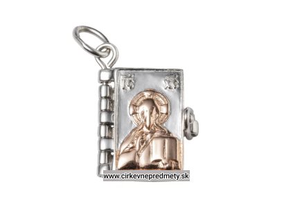 Strieborný prívesok Otče náš