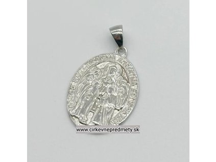 Strieborný prívesok Kyjevsko-pečerská Presvätá Bohorodička