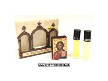 Sada olejov Svätá zem s ikonkou