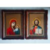 Ikona dvojice-Krista Pantokrata a Kazaňskej Bohorodičky 2