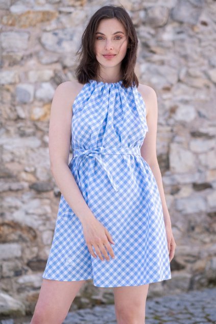 top šaty blankytné 2